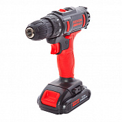 шуруповерт аккумуляторный redverg basic sd18le/2-2